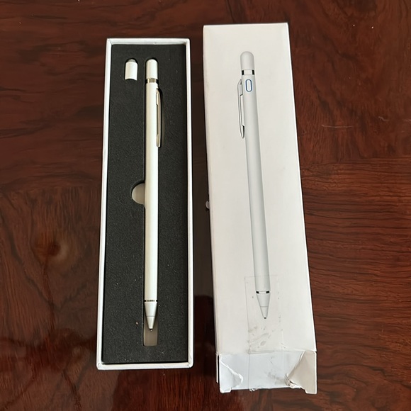 Stylus Pen for Amazon Fire HD 10 Table with 1.5mm Ultra Fine Tip Pencil, White - Picture 11 of 12